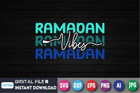 Download Ramadan Vibes Retro Groovy Shirt SVG - Retro groovy shirt Collection