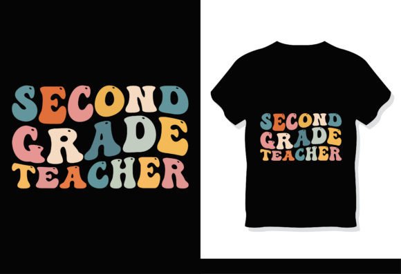 Download Second Grade Teacher Retro Groovy Shirt - Retro groovy shirt Collection